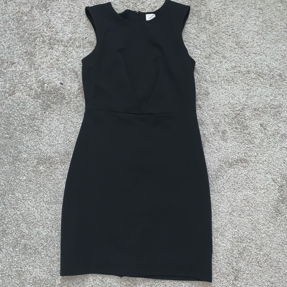 a new day Black Sleeveless Sheath Dress